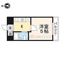 滋賀県大津市中央１丁目（賃貸マンション1K・5階・15.40㎡） その1