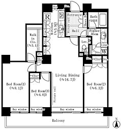 間取図画像 3LDK