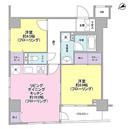 パートナーシップアパートメント 2LDKの間取図画像