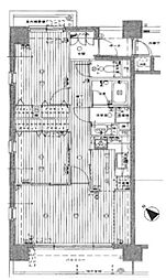 秀和溜池山王レジデンス 2LDKの間取図画像