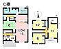 間取り：C棟　4LDK+S　土地面積200.00m2　建物面積121.74m2