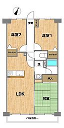 間取図画像 2SLDK