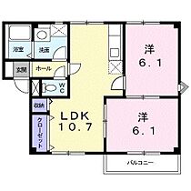 プラドール 202 ｜ 茨城県取手市本郷１丁目（賃貸アパート2LDK・2階・50.10㎡） その2