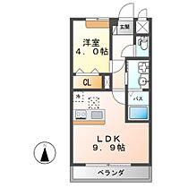 Alcyone（アルシオーネ）  ｜ 茨城県つくば市みどりの２丁目（賃貸アパート1LDK・1階・36.00㎡） その2