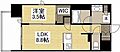 ルミナス磨屋町4階7.6万円