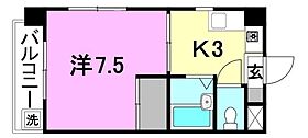 大栄和泉マンション 303 号室 ｜ 愛媛県松山市和泉北1丁目（賃貸マンション1K・3階・23.00㎡） その2