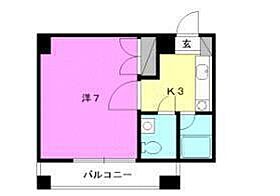 キャッスルEYA2 302 号室 ｜ 愛媛県松山市土橋町（賃貸マンション1K・3階・22.40㎡） その2