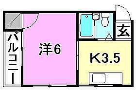 石鎚ハイツ 403 号室 ｜ 愛媛県松山市本町5丁目（賃貸マンション1K・4階・22.00㎡） その1