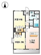 パークサイド富久 103 号室 ｜ 愛媛県松山市富久町（賃貸アパート2LDK・1階・51.66㎡） その2