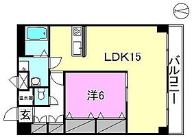 カローラ宮田 201 号室 ｜ 愛媛県松山市宮田町（賃貸マンション1LDK・2階・75.00㎡） その2