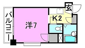 グランドハイム本町 405 号室 ｜ 愛媛県松山市本町7丁目（賃貸マンション1K・4階・19.84㎡） その2