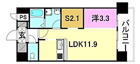 Ashihara building 1202 号室 ｜ 愛媛県松山市三番町8丁目（賃貸マンション1LDK・12階・40.67㎡） その2