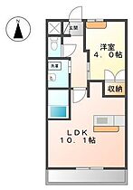 プラムガーデン 202 号室 ｜ 愛媛県東温市横河原（賃貸アパート1LDK・2階・36.00㎡） その2