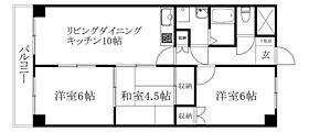 クオリティーハイツ尾崎 406 号室 ｜ 愛媛県松山市東長戸2丁目（賃貸マンション3LDK・4階・60.50㎡） その2