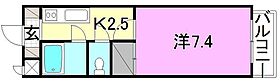 カーサグラン桑原 406 号室 ｜ 愛媛県松山市桑原4丁目（賃貸マンション1K・4階・22.98㎡） その2