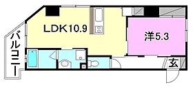 アスティオン本町 607 号室 ｜ 愛媛県松山市本町5丁目（賃貸マンション1LDK・6階・40.43㎡） その2