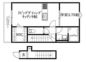 ＬＵＭＩＥＬＥ高岡 202 号室 ｜ 愛媛県松山市高岡町（賃貸アパート1LDK・2階・39.33㎡） その2