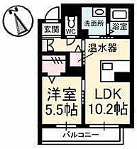 ガルテンMASAKI A棟 303 号室 ｜ 愛媛県伊予郡松前町伊予郡北黒田（賃貸マンション1LDK・3階・42.08㎡） その2