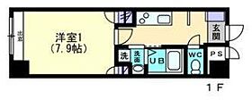 ミモザヒルズ古町 104 号室 ｜ 愛媛県松山市平和通6丁目（賃貸マンション1K・1階・28.20㎡） その2