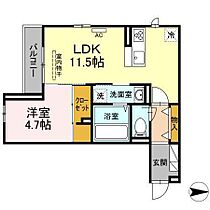 フェリエ4 302 号室 ｜ 愛媛県松山市南江戸2丁目（賃貸アパート1LDK・3階・41.86㎡） その2