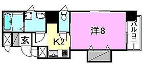 Mayfair空港通square 203 号室 ｜ 愛媛県松山市空港通1丁目（賃貸マンション1K・2階・22.54㎡） その2