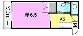 メゾンＡＤハイツ 301 号室 ｜ 愛媛県松山市鉄砲町（賃貸マンション1K・3階・19.40㎡） その2