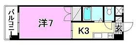 αーNEXT山越 303 号室 ｜ 愛媛県松山市山越3丁目（賃貸マンション1K・3階・21.84㎡） その2