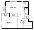 セキヤハイツ2階4.5万円