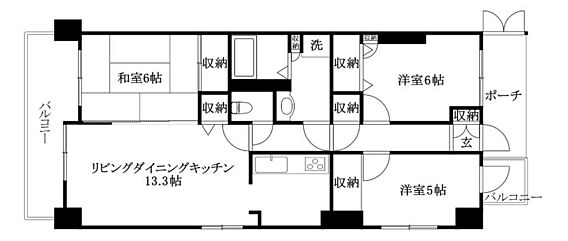 サンクレスタ緑町_間取り_0