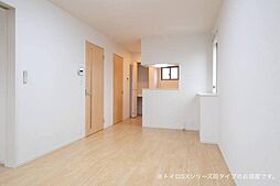 プラシード・ヴィラＭ　Ａ 205 号室 2階1LDKのリビング/ダイニング