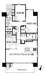 クレアホームズ松山東高前 3LDKの間取図画像