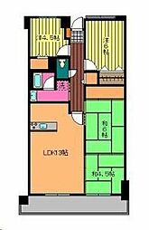 プラーナ南松山 4LDKの間取図画像