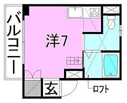 間取図画像 ワンルーム