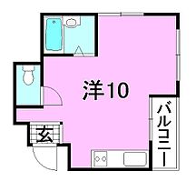 清水マンション 104 号室 ｜ 愛媛県松山市清水町4丁目（賃貸マンション1R・1階・23.10㎡） その2