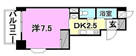 イシマルアークビル 401 号室 ｜ 愛媛県松山市山越6丁目（賃貸マンション1K・4階・22.80㎡） その2