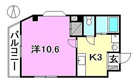 土井ビル 302 号室 ｜ 愛媛県松山市平和通2丁目（賃貸マンション1K・3階・30.53㎡） その2