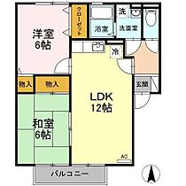 サンコート森松 C棟 201 号室 ｜ 愛媛県松山市森松町（賃貸アパート2LDK・2階・55.41㎡） その2