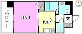 アステリア萱町 1003 号室 ｜ 愛媛県松山市萱町6丁目（賃貸マンション1K・10階・29.77㎡） その2