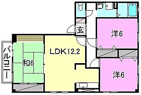 トロワMeg 303 号室 ｜ 愛媛県松山市空港通1丁目（賃貸アパート3LDK・3階・69.56㎡） その2