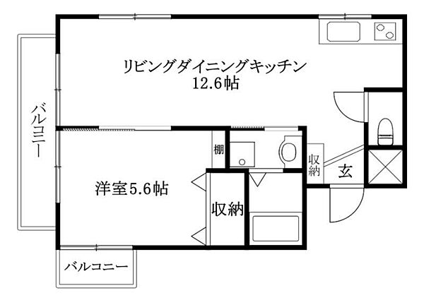 インペリアル志津川 305 号室｜愛媛県東温市志津川(賃貸マンション1LDK・3階・38.88㎡)の写真 その2