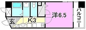 エル・ミオーレ朝生田 201 号室 ｜ 愛媛県松山市朝生田町7丁目（賃貸マンション1K・2階・22.00㎡） その2