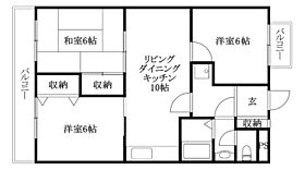 メゾンM-1 303 号室 ｜ 愛媛県松山市北久米町（賃貸アパート3LDK・3階・64.00㎡） その2