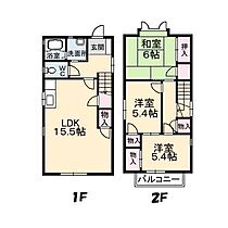 上瀧住宅　A棟 1 号室 ｜ 愛媛県松山市久米窪田町（賃貸一戸建3LDK・2階・82.62㎡） その1