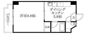 ラッセルスクエア松山市駅 A・B棟 B417 号室 ｜ 愛媛県松山市永代町（賃貸マンション1DK・4階・27.90㎡） その2