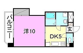 キャッスル千舟 505 号室 ｜ 愛媛県松山市千舟町8丁目（賃貸マンション1DK・5階・31.50㎡） その2