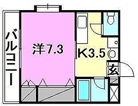 ラス・フローレス 502 号室 ｜ 愛媛県松山市木屋町4丁目（賃貸マンション1K・5階・25.50㎡） その2