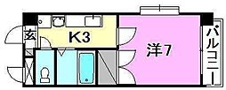 間取図画像 1K