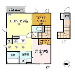 間取図画像 1SLDK