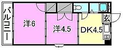 間取図画像 2DK