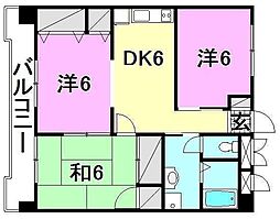 間取図画像 3DK